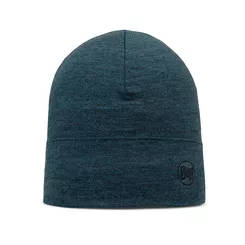 BUFF Midweight Merino Beanie - melange tourmaline - sportowa czapka zimowa merynosowa