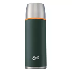 ESBIT Vacuum Flask - 1.0 l - Termos turystyczny ze stali nierdzewnej - forest green