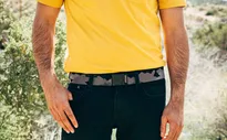 ARCADE Ranger (3,9 cm) Peaks / Camo Grey - Pasek elastyczny pasek do spodni