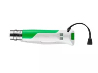 Opinel Outdoor N°08 - Fluo Green - nóż składany - zielony - 3