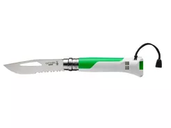 Opinel Outdoor N°08 - Fluo Green - nóż składany - zielony