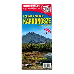 GALILEOS Mapa turystyczna - Karkonosze Polskie i Czeskie - laminowana