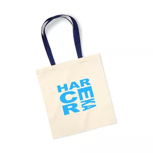 Torba bawełniana - Harcerka - niebieska / granatowa