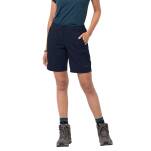 JACK WOLFSKIN Hilltop Trail Shorts - midnight blu - damskie szorty funkcyjne