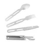 TATONKA Niezbędnik stalowy 4-częściowy - Cutlery Set II - 3