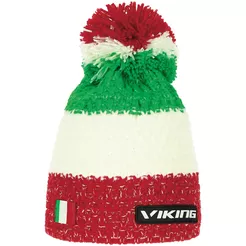 VIKING Czapka zimowa z pomponem Cornet Active Style - czerwona