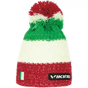 VIKING Czapka zimowa z pomponem Cornet Active Style - czerwona