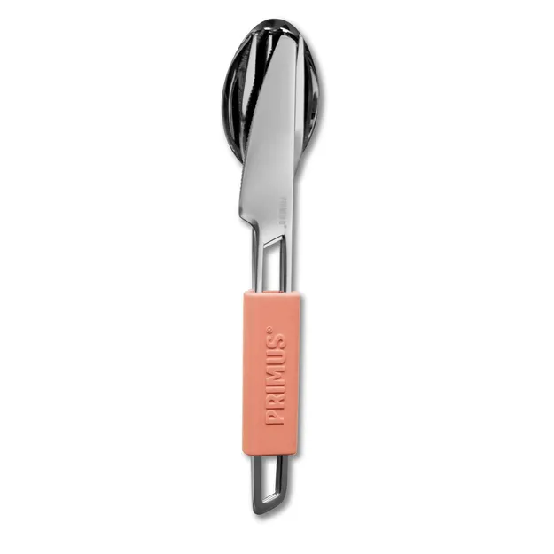 Primus Fashion Leisure Cutlery Set Salmon Pink - niezbędnik, zestaw sztućców