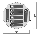 EASY CAMP Rands Tipi - duży namiot turystyczny (do 8 osób) - 6