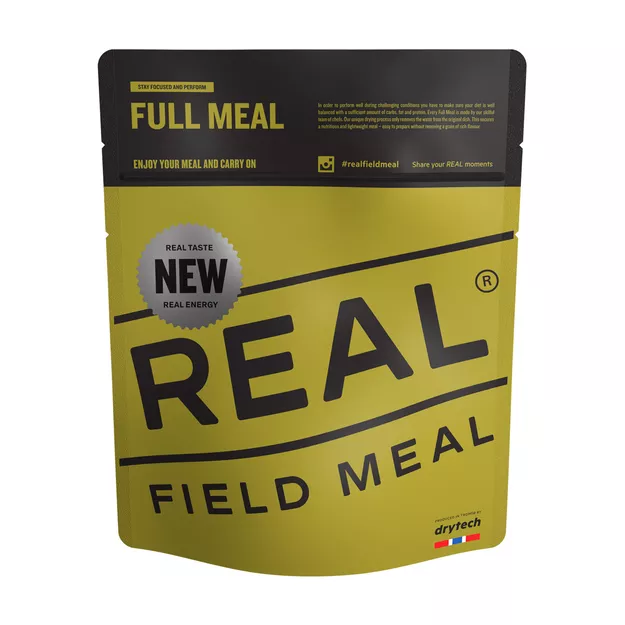 REAL FIELD Łosoś z makaronem w sosie śmietanowym - danie liofilizowane - 520 g