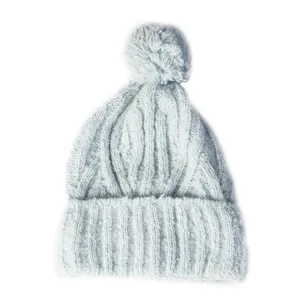 BUFF Knitted beanie Nerla - Pool - zimowa czapka beanie z wełną alpaki