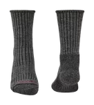 BRIDGEDALE Hike Midweight Boot Merino Comfort Charcoal - Skarpety męskie trekkingowe - 4