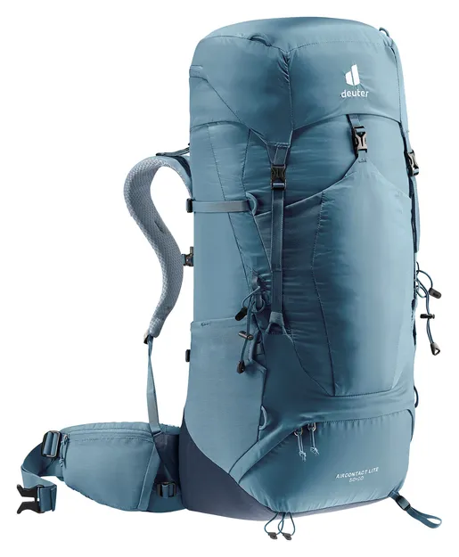 DEUTER Aircontact Lite 50+10 - atlantic-ink - Lekki plecak trekkingowy