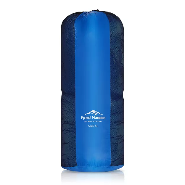 FJORD NANSEN SAG XL - Blue - Worek do przechowywania śpiwora (80 L)