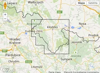 Mapa ExpressMap ZIEMIA KŁODZKA laminowana - 2