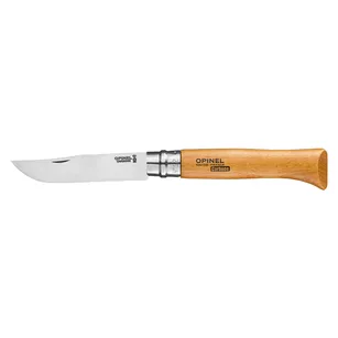 Opinel N°12 Carbon - składany nóż z ostrzem ze stali węglowej - blister