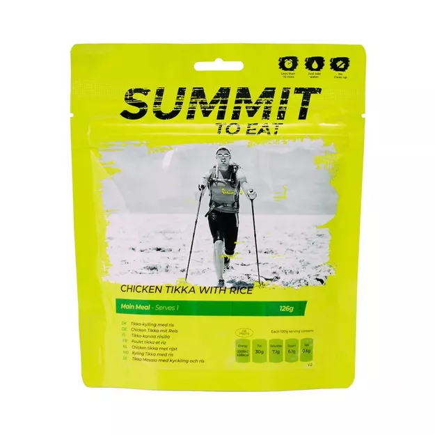 SUMMIT TO EAT Kurczak tikka z ryżem - danie liofilizowane - 115 g