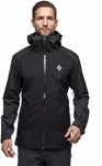 BLACK DIAMOND Stormline Stretch Rain Shell - Men's - Black - męska kurtka przeciwdeszczowa