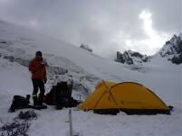 Namiot wyprawowy 2-osobowy Marabut Khumbu - test na Shisha Pangma