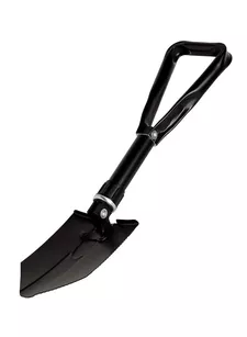 EASY CAMP Składana saperka z pokrowcem - czarna - Folding Shovel