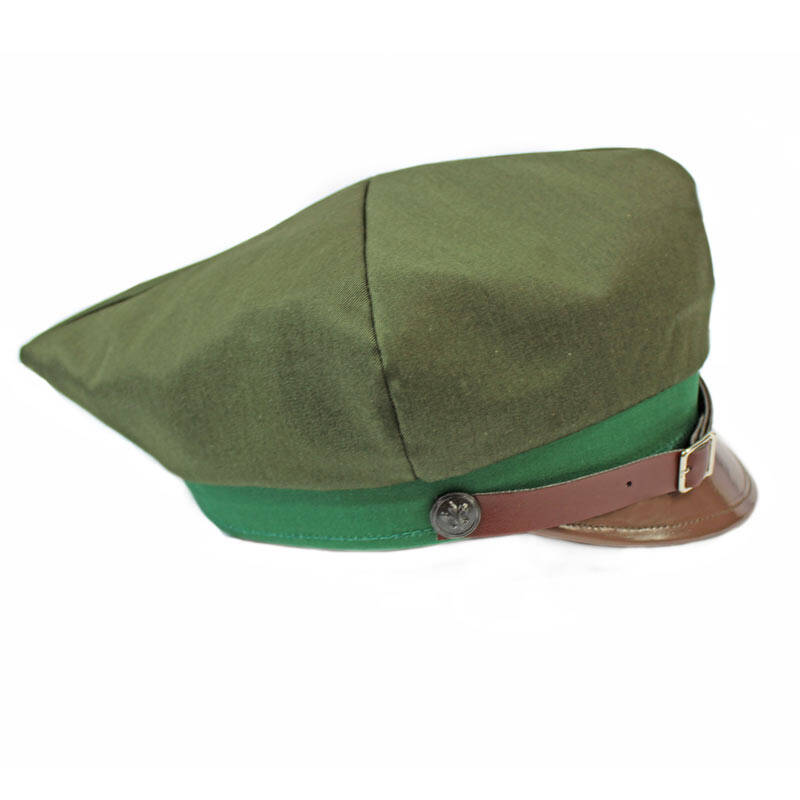 Rogatywka harcerska męska ZHP - zielona czapka dla harcerza