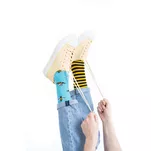 MANY MORNINGS - Bee Bee - bawełniane kolorowe skarpetki - pszczoły - 2