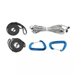 LESOVIK Smuk - zawieszenie do hamaków - linki, taśmy, karabinki