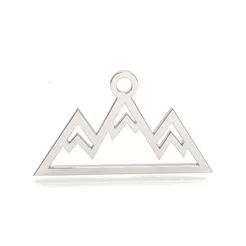 SZCZYTY GÓRSKIE Bransoletka ze srebrną zawieszką na sznurku - różne kolory