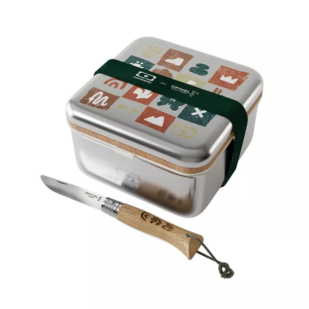 OPINEL x monbento Origines Lunch Kit - nóż Néo 6 + lunchbox