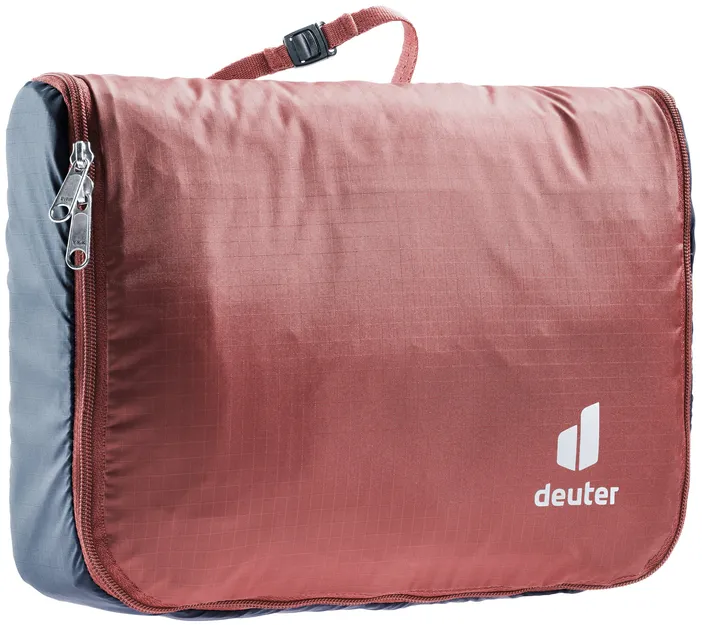 DEUTER Wash Center Lite II redwood-ink - Lekka kosmetyczka turystyczna większa wersja