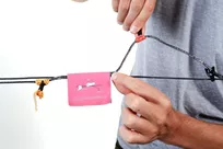 TICKET TO THE MOON Hamak PRO MAT - Navy Blue - hamak z miejscem na matę - 3