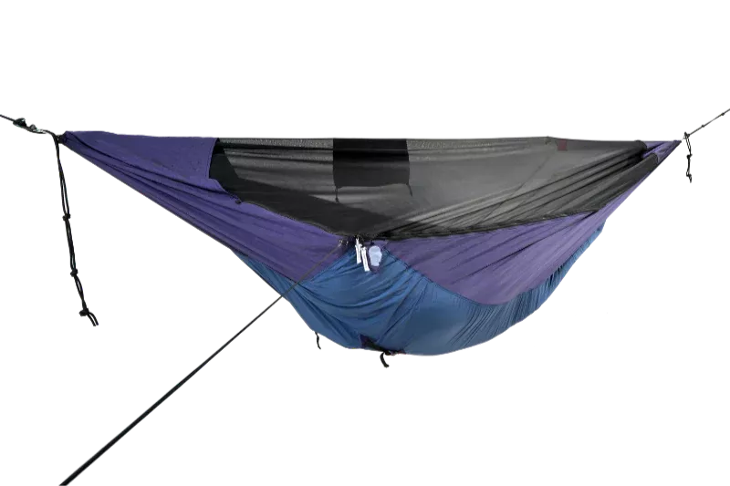 TICKET TO THE MOON Hamak PRO MAT - Navy Blue - hamak z miejscem na matę