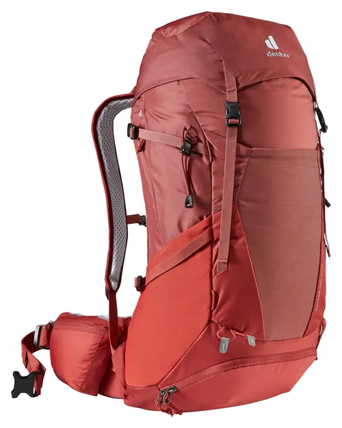 DEUTER Futura PRO 34 SL redwood-lava  - Plecak trekkingowy dla kobiet 