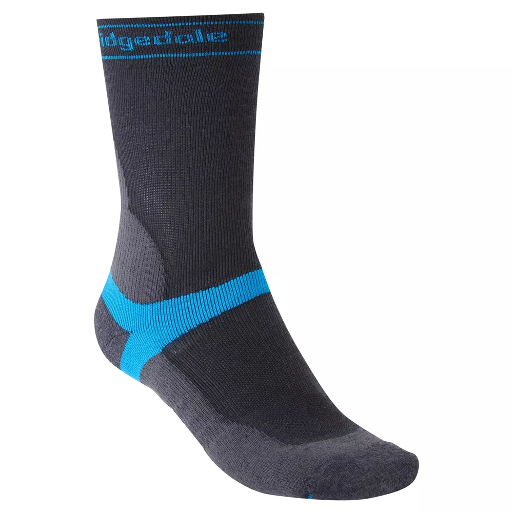 Bridgedale Calzini Sportivi da Uomo Trail Run Leggeri T2 Merino Sport 3/4 Crew