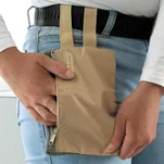 TRAVELSAFE Saszetka na pieniądze Citysafe na pasek - sand - 4