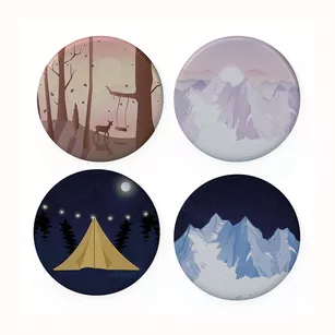 Przypinki dla szkoły na zamówienie buttony badziki na agrafkę