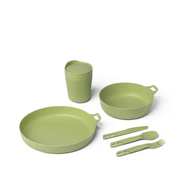 SEA TO SUMMIT Zestaw naczyń biwakowych Horizon Dinnerware - Tarragon