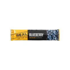 REAL On The Go Baton proteinowy o smaku jagodowym - 40 g