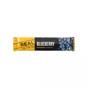 REAL On The Go Baton proteinowy o smaku jagodowym - 40 g