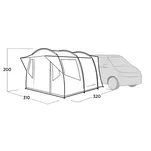 EASY CAMP Reine - namiot do samochodu / przedsionek do kampera - 5