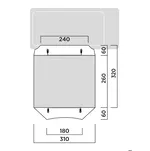 EASY CAMP Reine - namiot do samochodu / przedsionek do kampera - 6