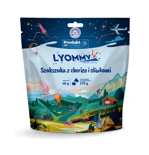 LYOMMY Szakszuka z chorizo i oliwkami - 275 g - danie liofilizowane / liofilizat