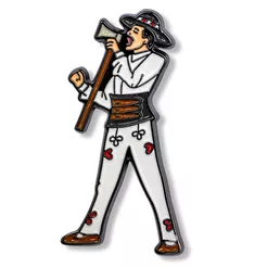 Pin metalowy turystyczny - Góral - PINSTORY