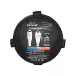 CAMPUS Vello 80 - czarny - letni śpiwór turystyczny mumia - 5