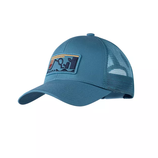 BUFF Explore Trucker Cap - Nidus Blue - czapka z daszkiem siatkowa