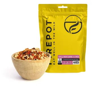 FIREPOT Chilli sin Carne z ryżem 135g  - żywność liofilizowana - danie wegańskie