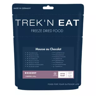 TREK'N EAT Deser Czekoladowy mus 100 g (200 g) - Żywność liofilizowana