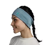 BUFF Opaska na głowę Merino Wide Headband - Solid Pool - 2
