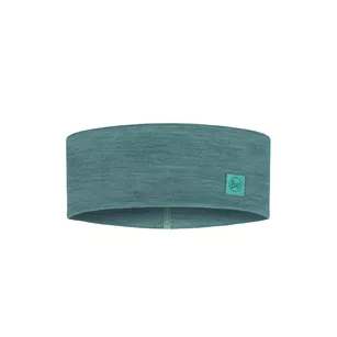 BUFF Opaska na głowę Merino Wide Headband - Solid Pool
