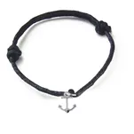 KOTWICA Bransoletka ze srebrną zawieszką na sznurku - różne kolory - 6